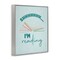 Stupell Industries Shhh I'm Reading Framed Giclee, design by Seven Trees Design